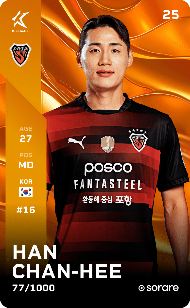 Han Chan-Hee 2025-26 • Limited 77/1000