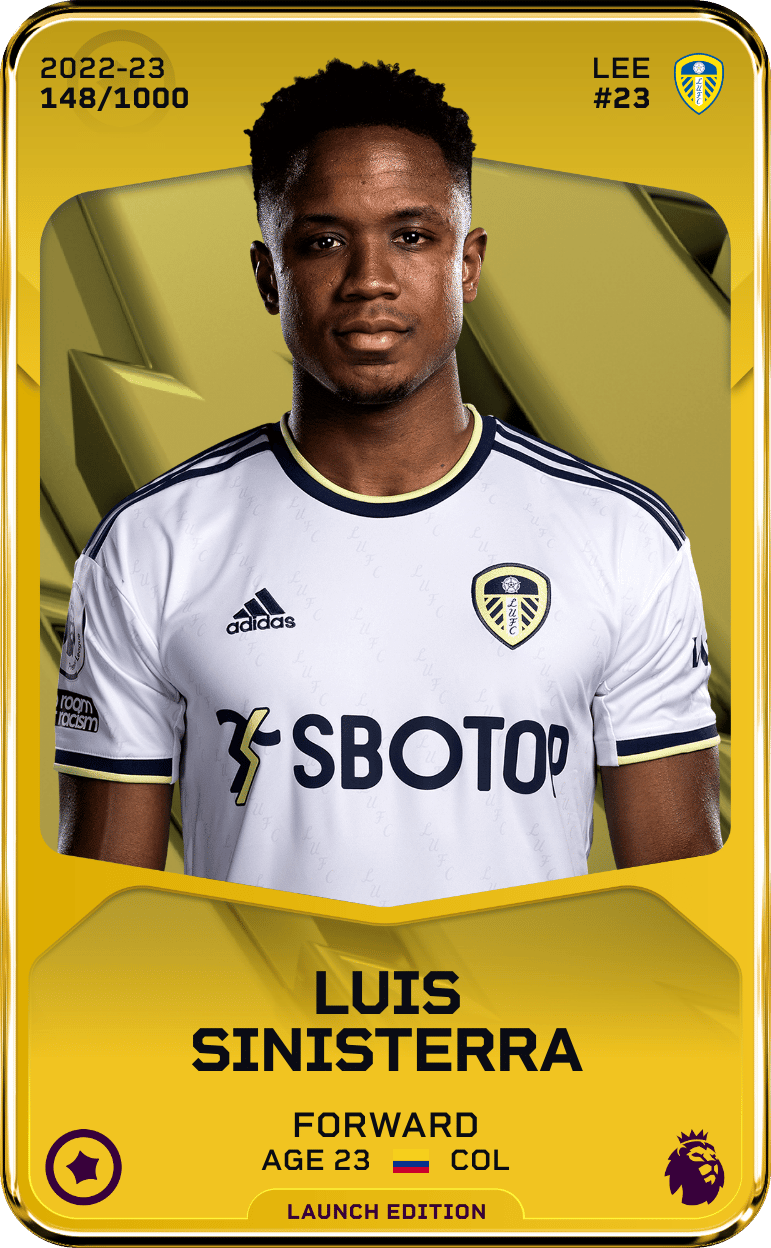 Luis Sinisterra 2022-23 • Limited 148/1000