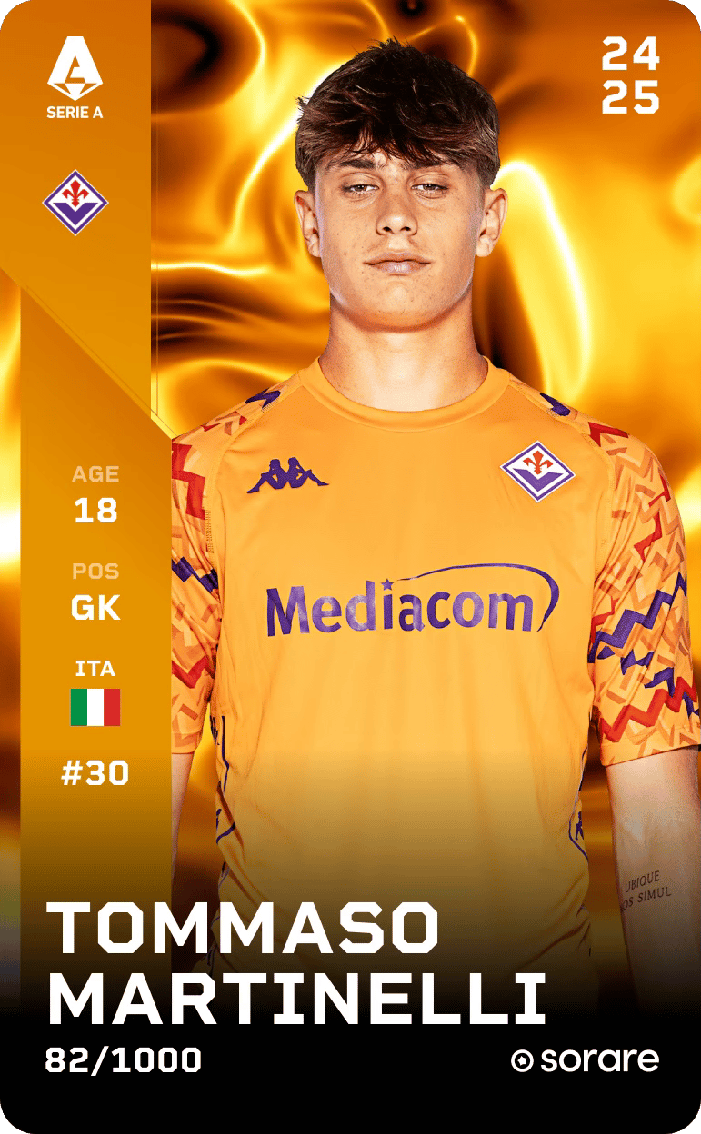 Tommaso Martinelli 2024-25 • Limited 82/1000