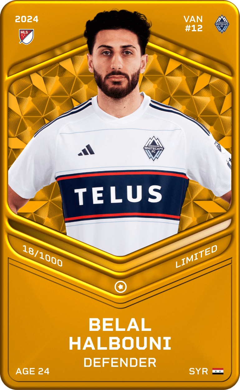 Belal Halbouni 2024-25 • Limited 18/1000