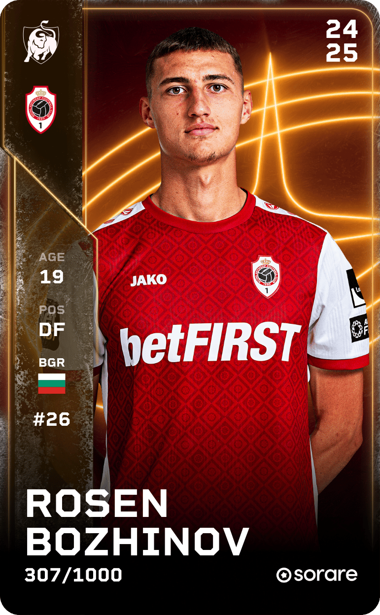 Rosen Bozhinov 2024-25 • Limited 307/1000