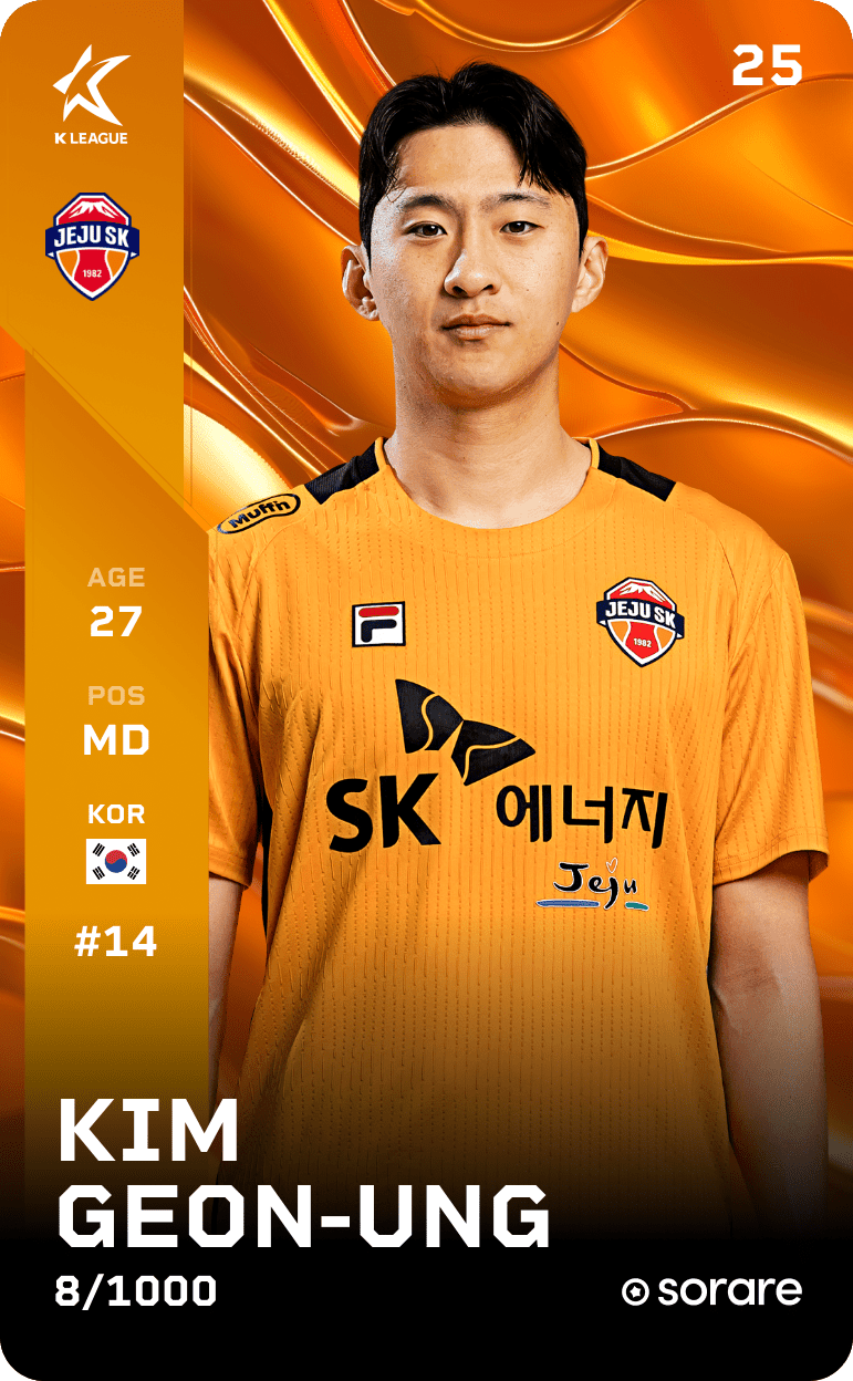Kim Geon-Woong 2025-26 • Limited 8/1000
