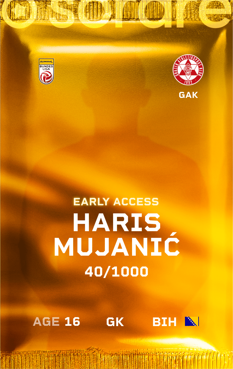Haris Mujanić 2024-25 • Limited 40/1000