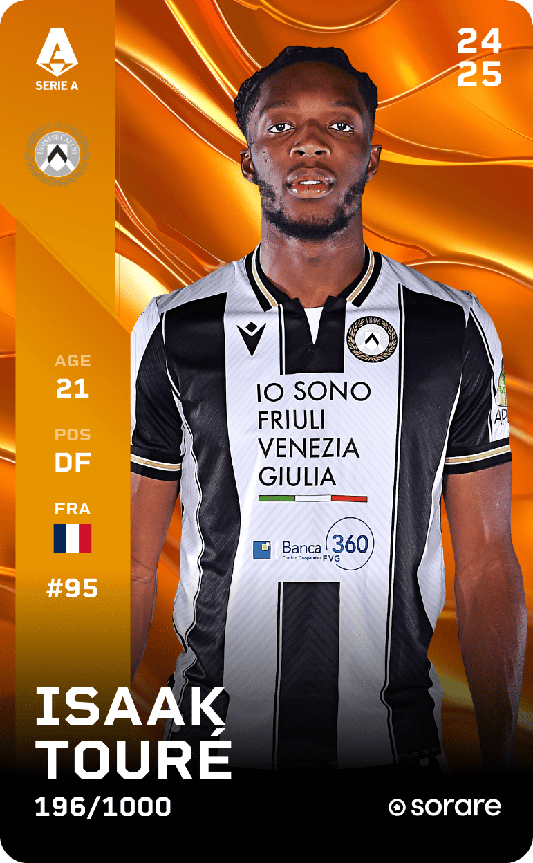 Isaak Touré 2024-25 • Limited 196/1000