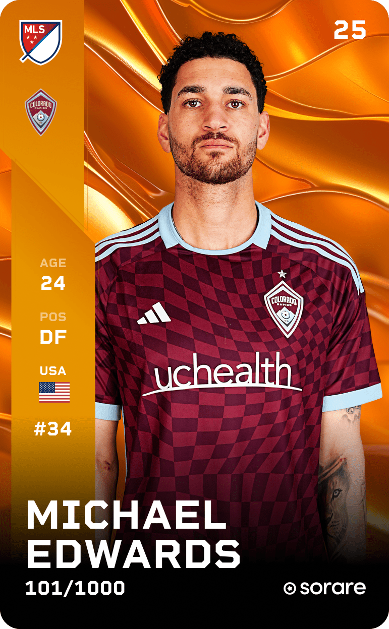 Michael Edwards 2025-26 • Limited 101/1000
