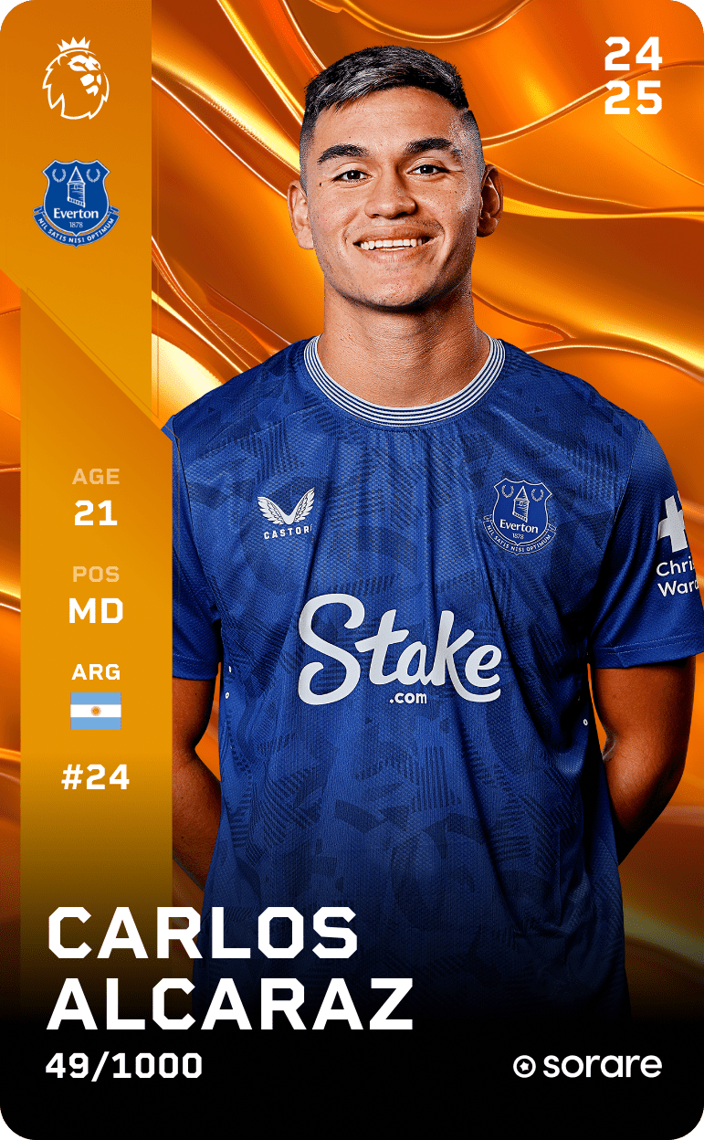 Carlos Alcaraz 2024-25 • Limited 49/1000