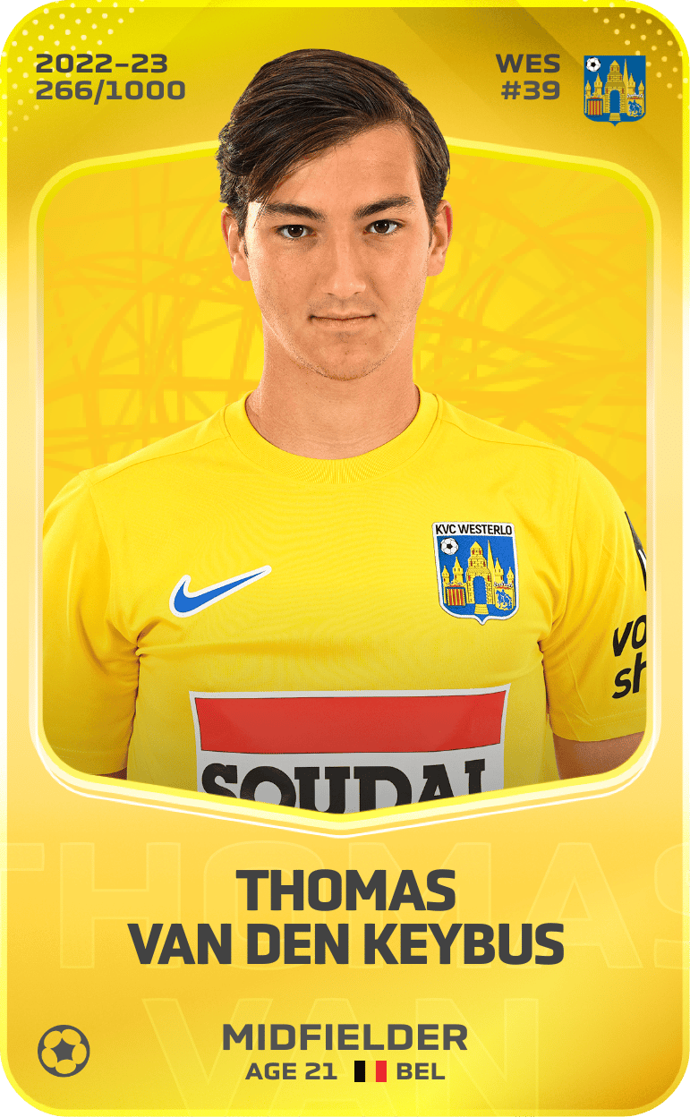 Thomas Van den Keybus 2022-23 • Limited 266/1000