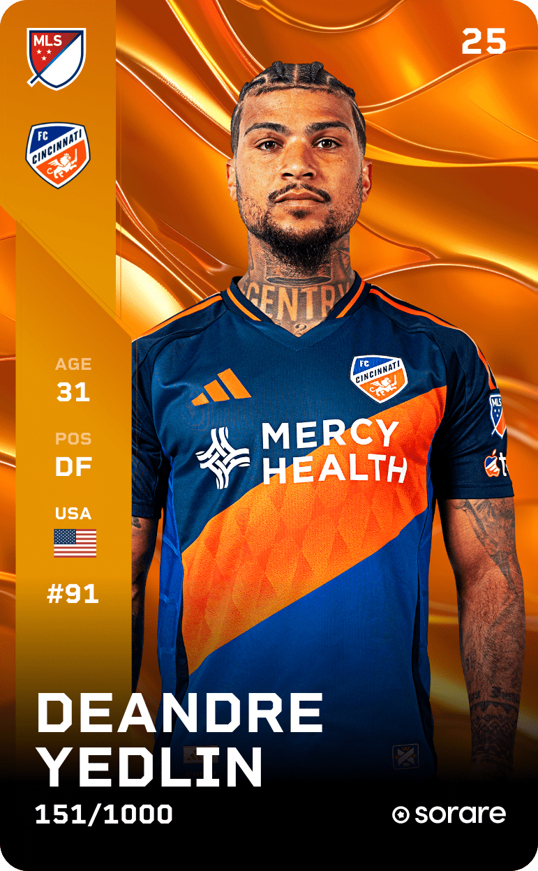 DeAndre Yedlin 2025-26 • Limited 151/1000
