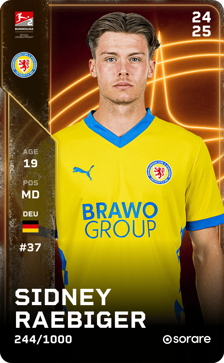 Sidney Raebiger 2024-25 • Limited 244/1000