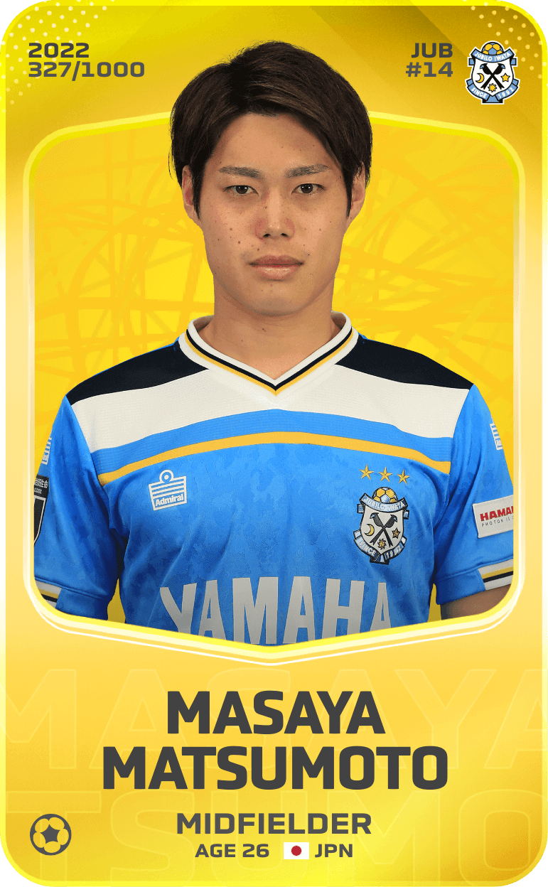 Masaya Matsumoto 2022-23 • Limited 327/1000