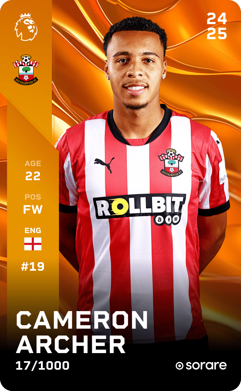 Cameron Archer 2024-25 • Limited 17/1000