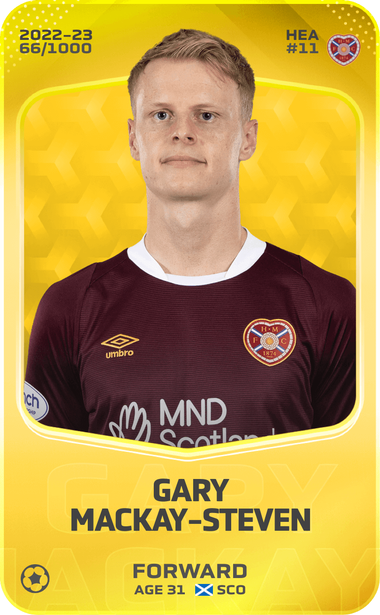 Gary Mackay-Steven 2022-23 • Limited 66/1000