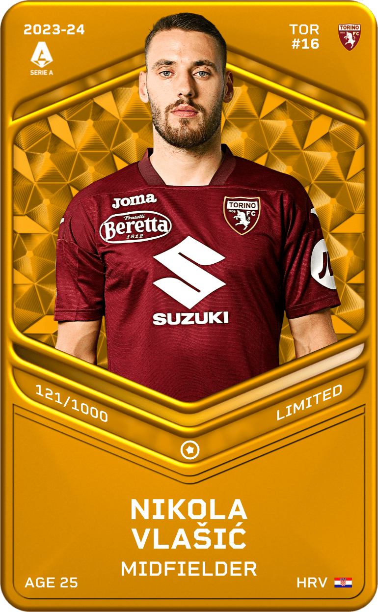 Nikola Vlašić 2023-24 • Limited 121/1000