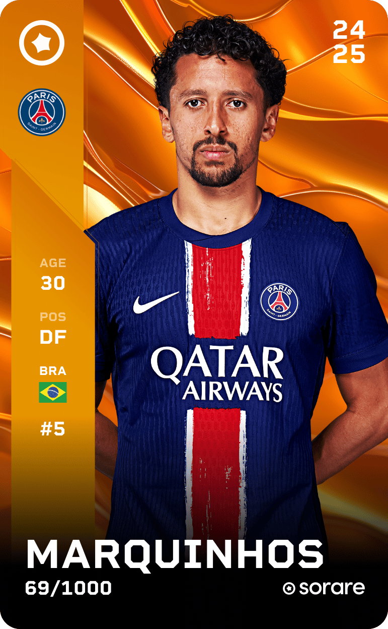 Marquinhos 2024-25 • Limited 69/1000