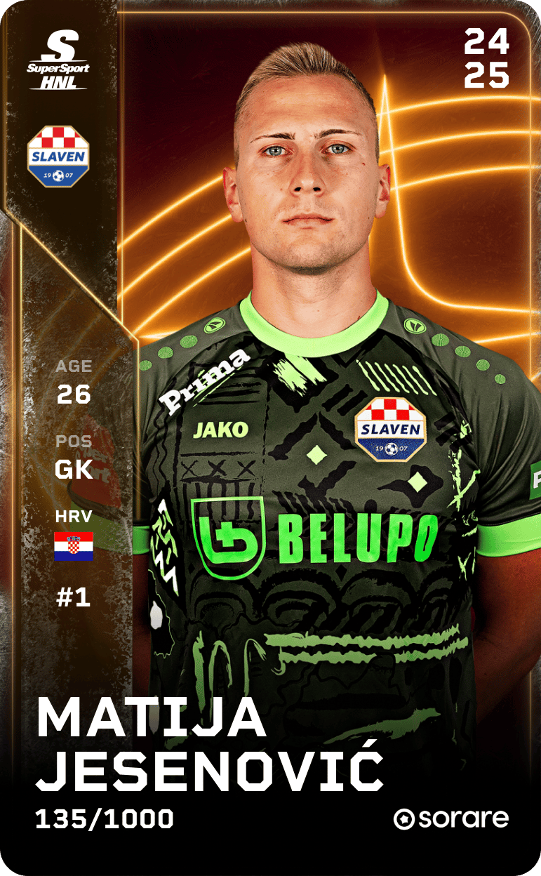Matija Jesenović 2024-25 • Limited 135/1000