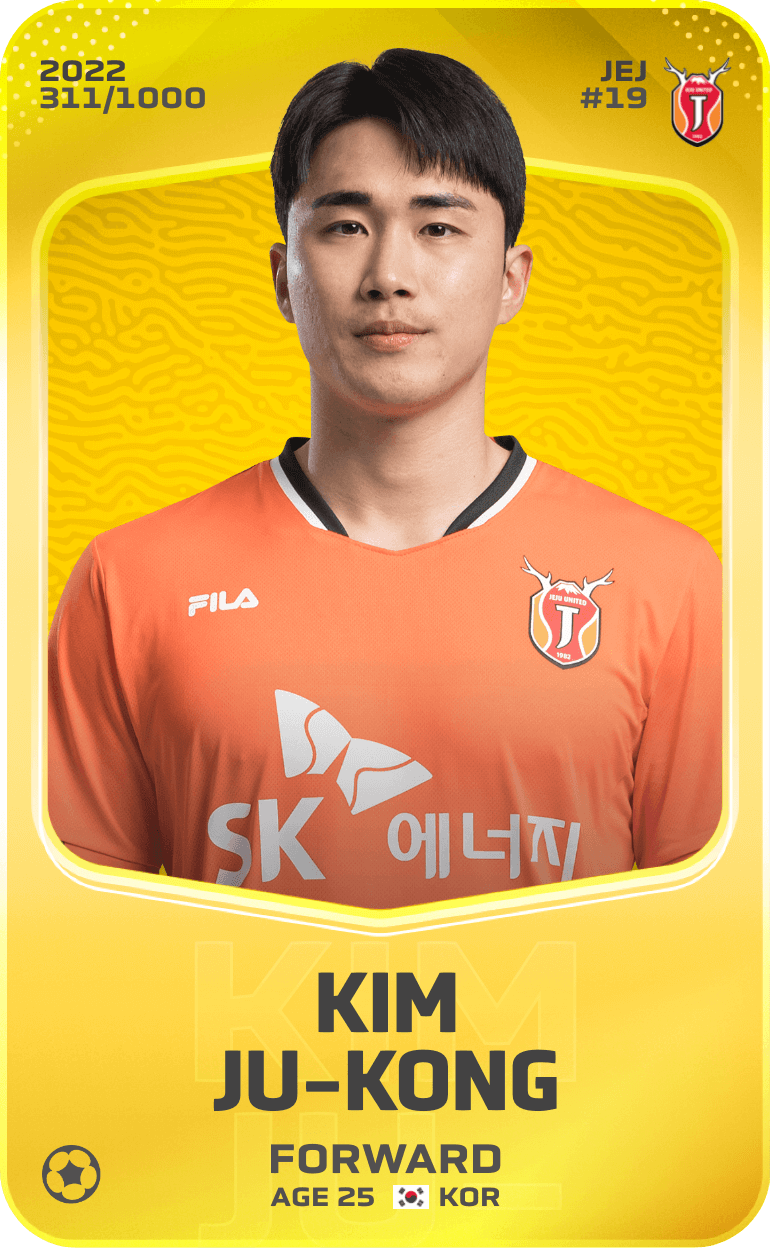Kim Ju-Kong 2022-23 • Limited 311/1000