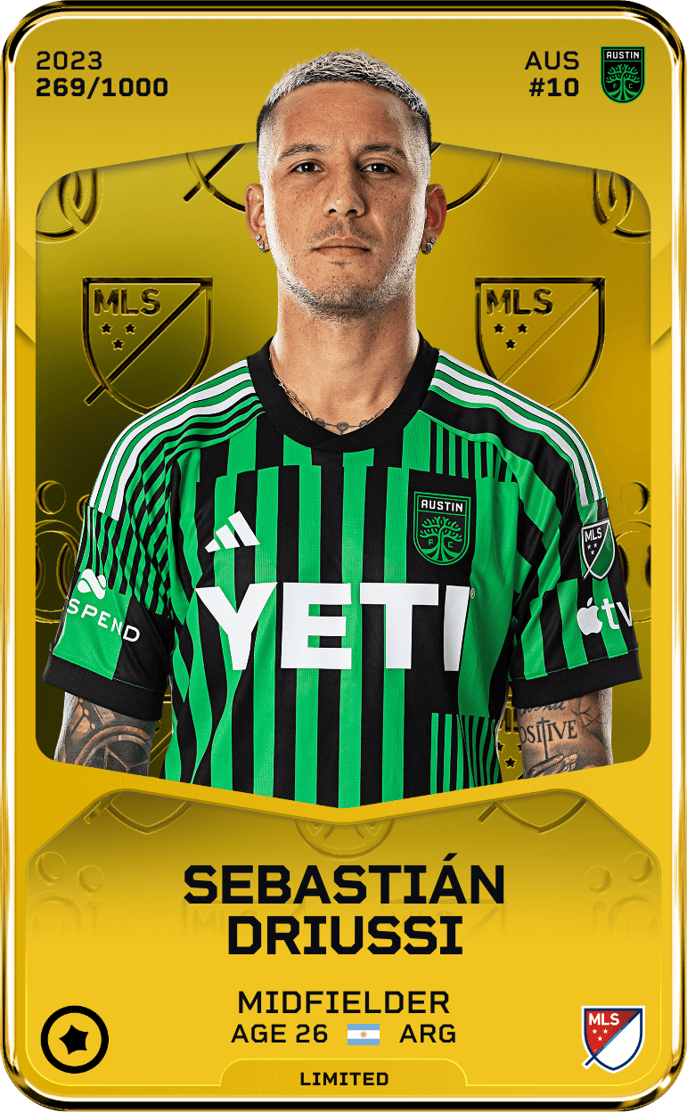 Sebastián Driussi 2023-24 • Limited 269/1000