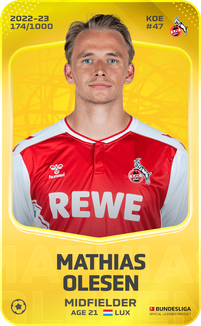 Mathias Olesen 2022-23 • Limited 174/1000