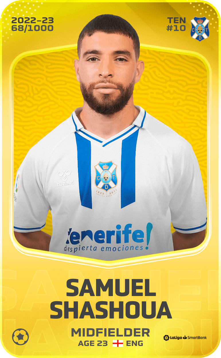 Samuel Shashoua 2022-23 • Limited 68/1000