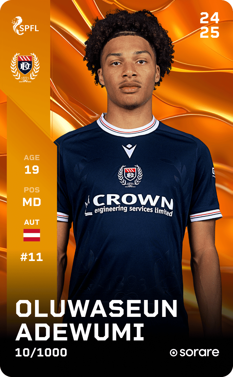 Oluwaseun Adewumi 2024-25 • Limited 10/1000