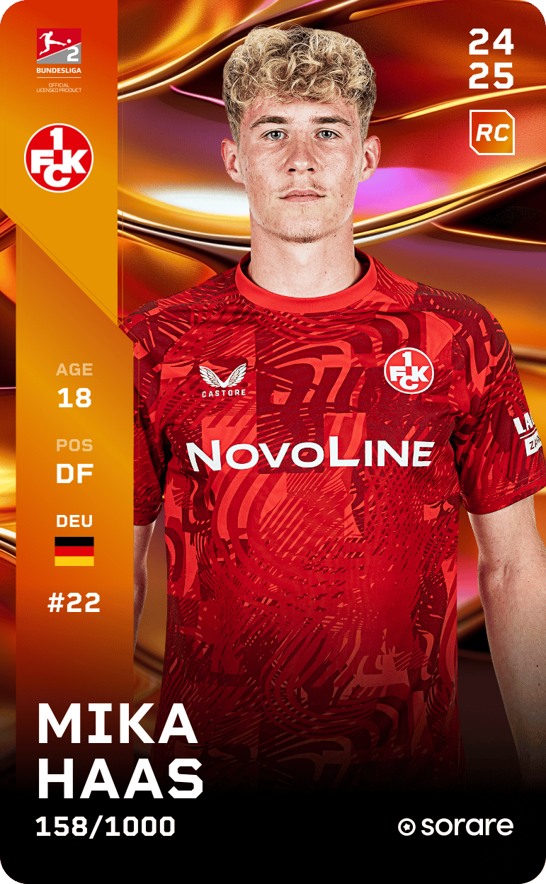 Mika Haas 2024-25 • Limited 158/1000