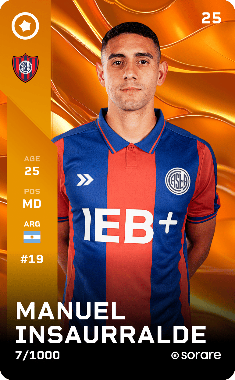 Manuel Insaurralde 2025-26 • Limited 7/1000