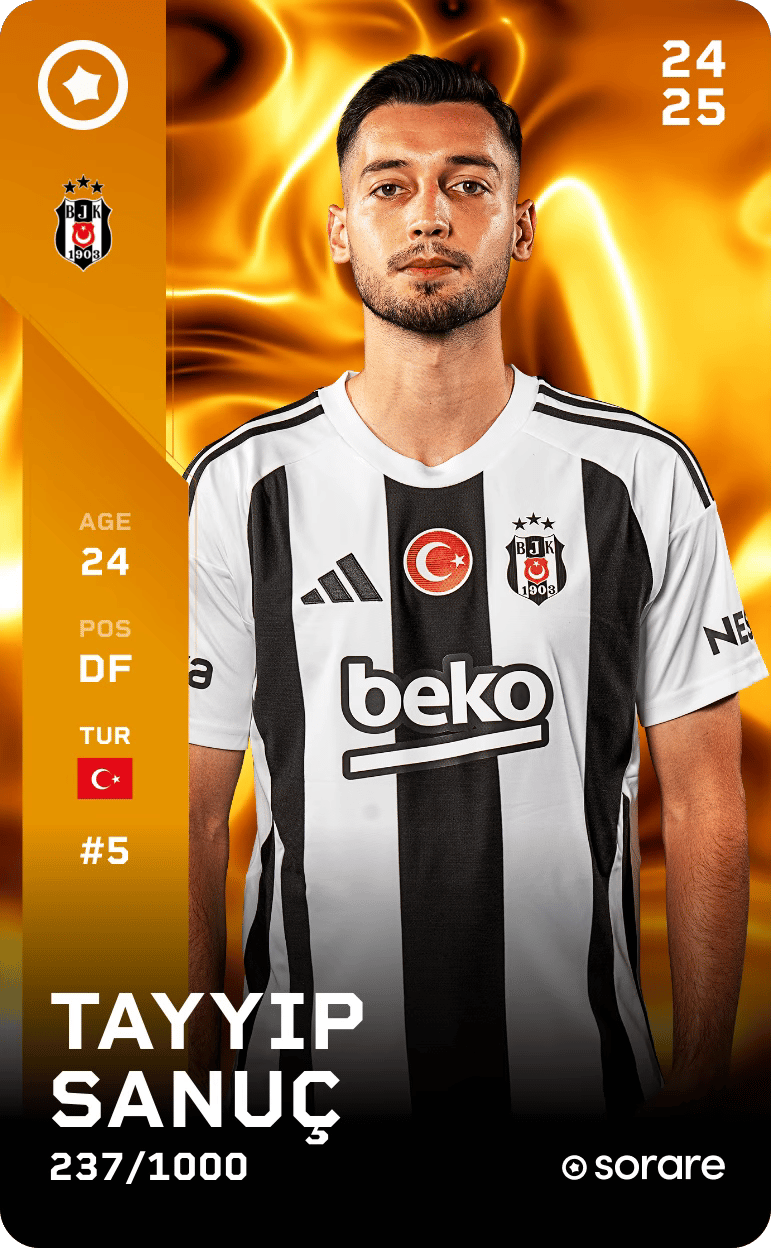 Tayyip Sanuç 2024-25 • Limited 237/1000