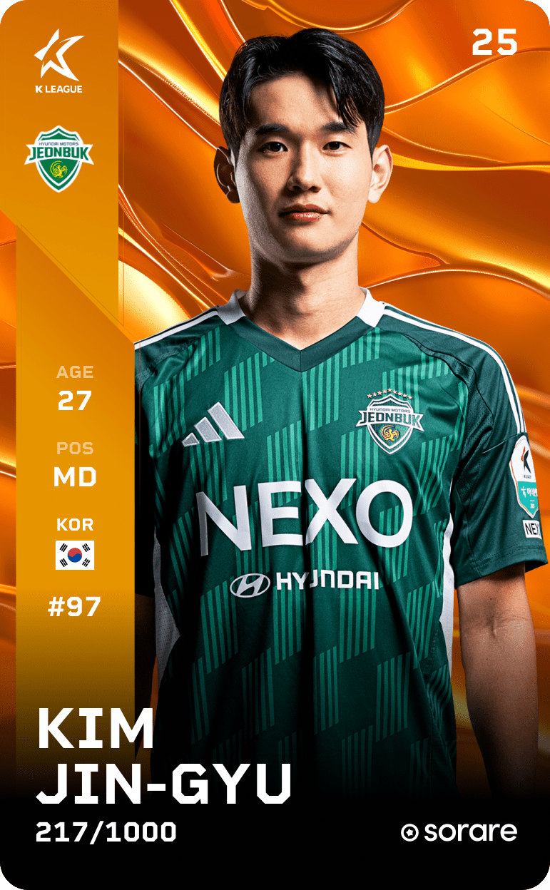 KIM JIN-GYU 2025-26 • Limited 217/1000