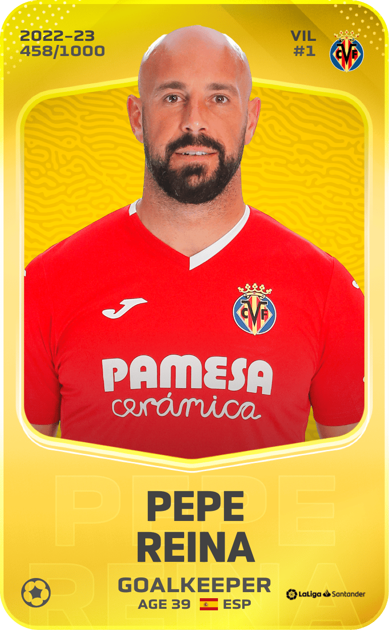 Pepe Reina 2022-23 • Limited 458/1000