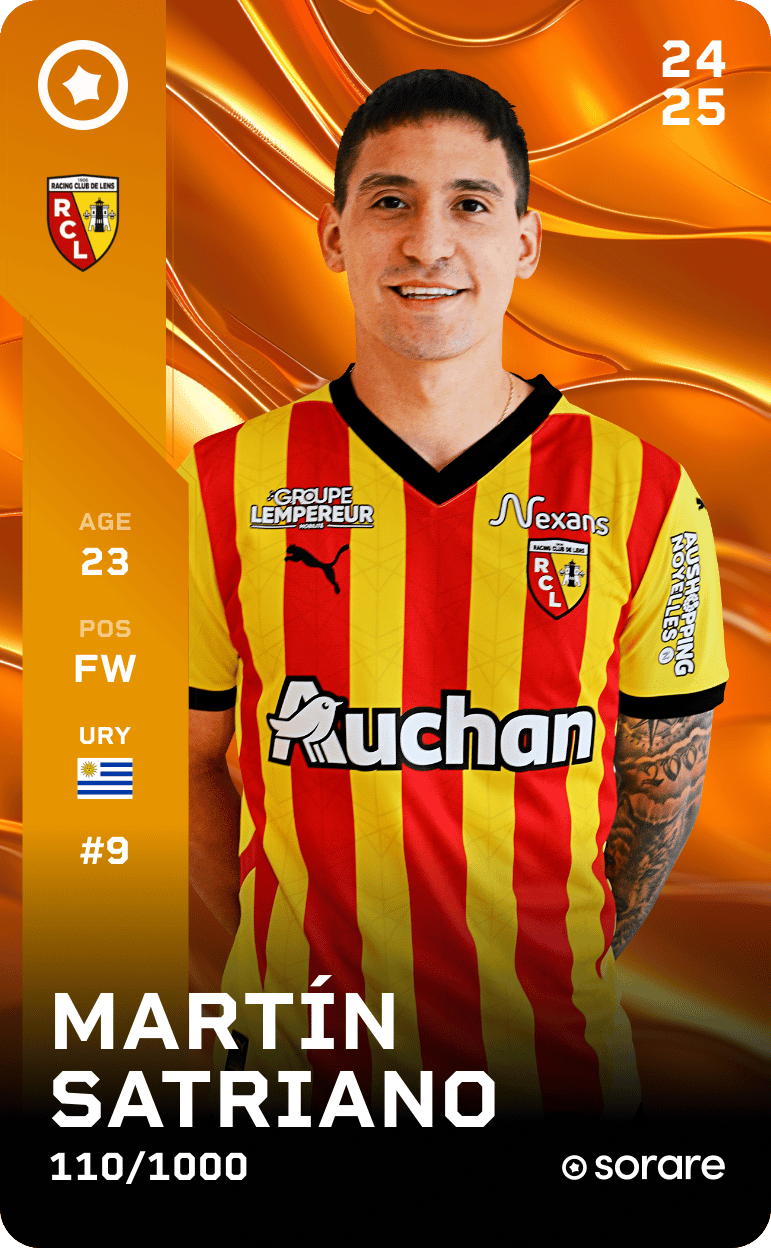 Martín Satriano 2024-25 • Limited 110/1000