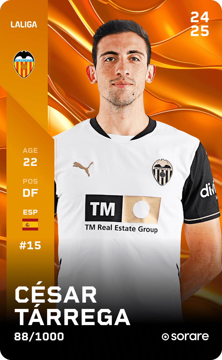César Tárrega 2024-25 • Limited 88/1000