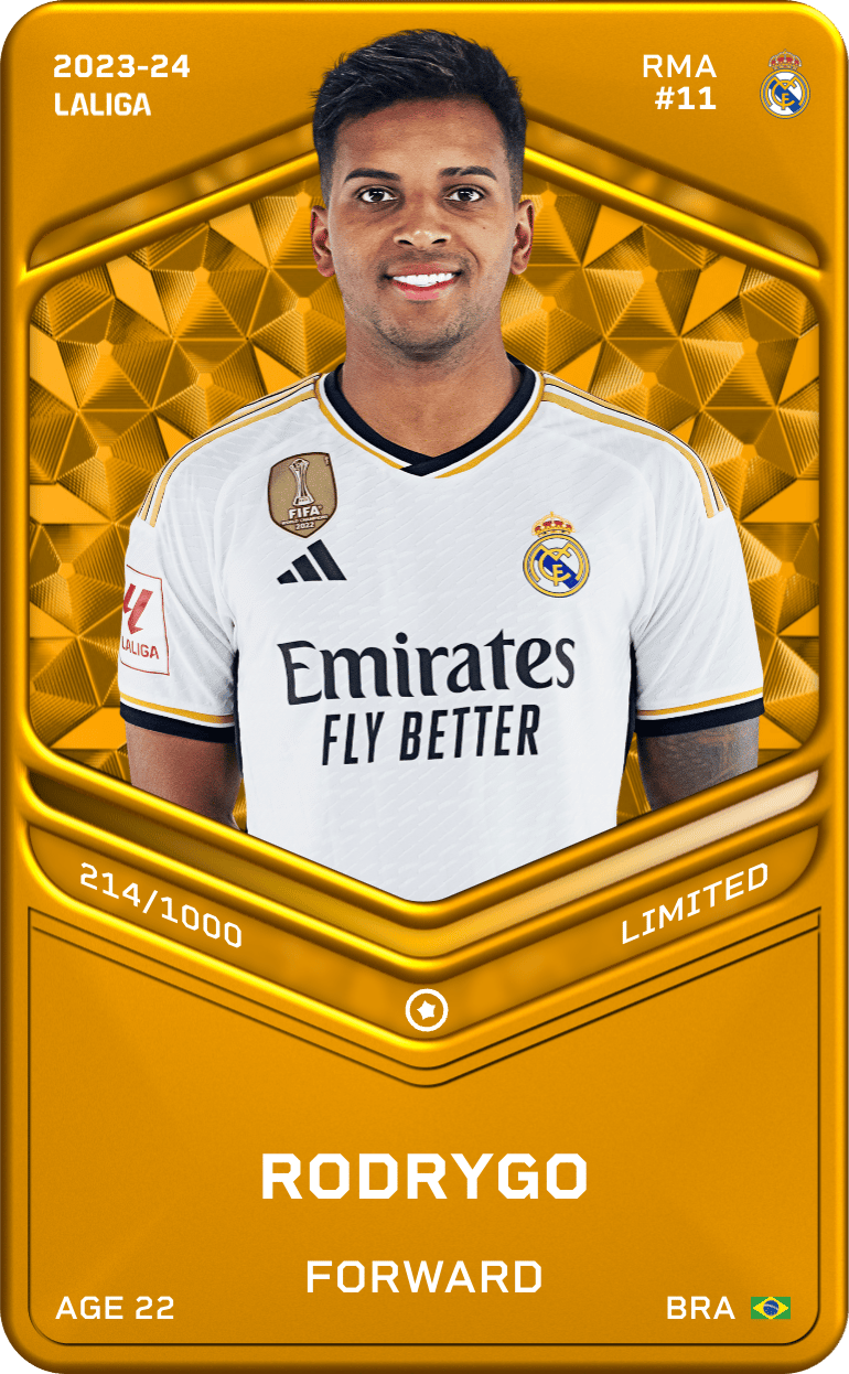Rodrygo 2023-24 • Limited 214/1000