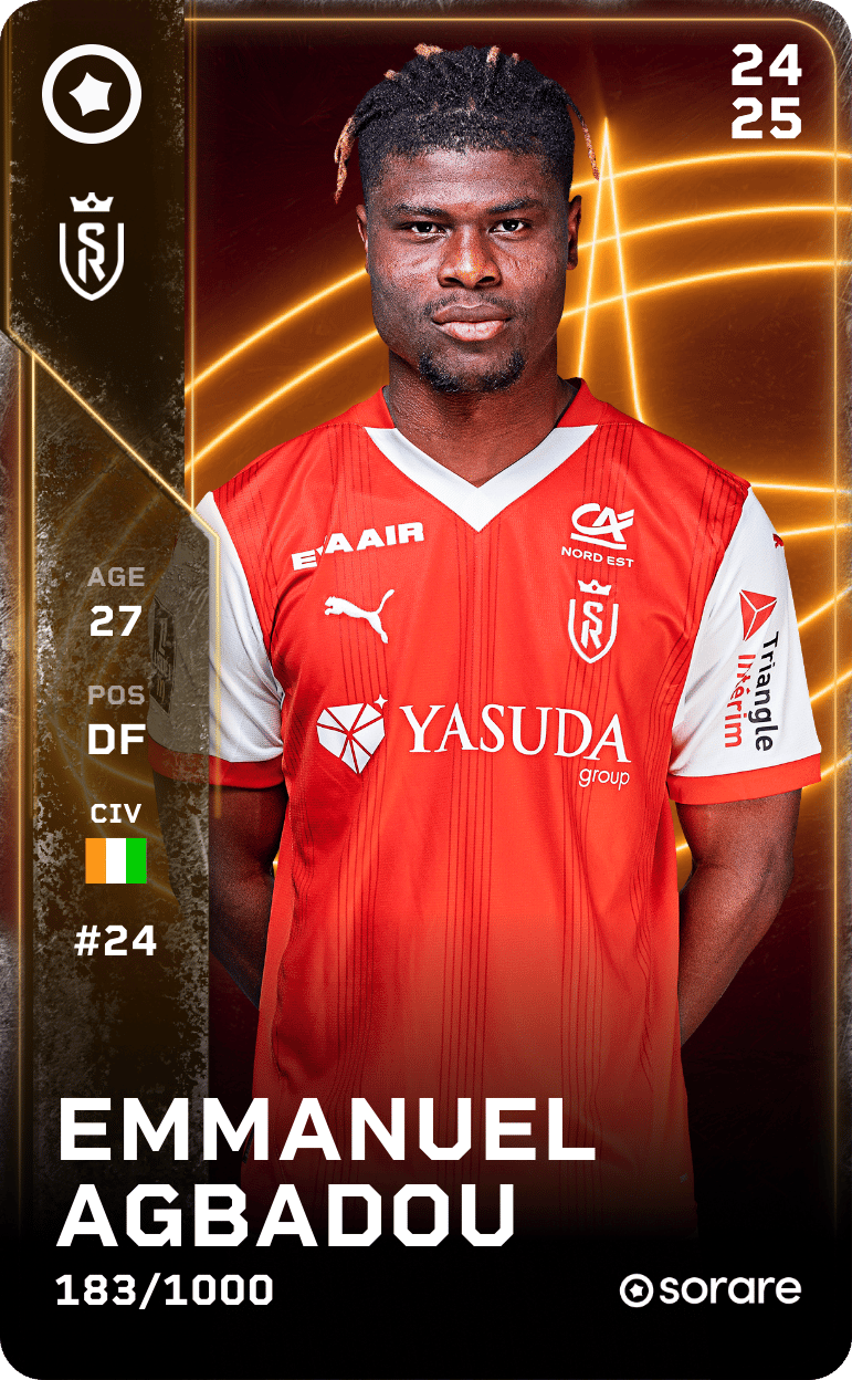Emmanuel Agbadou 2024-25 • Limited 183/1000