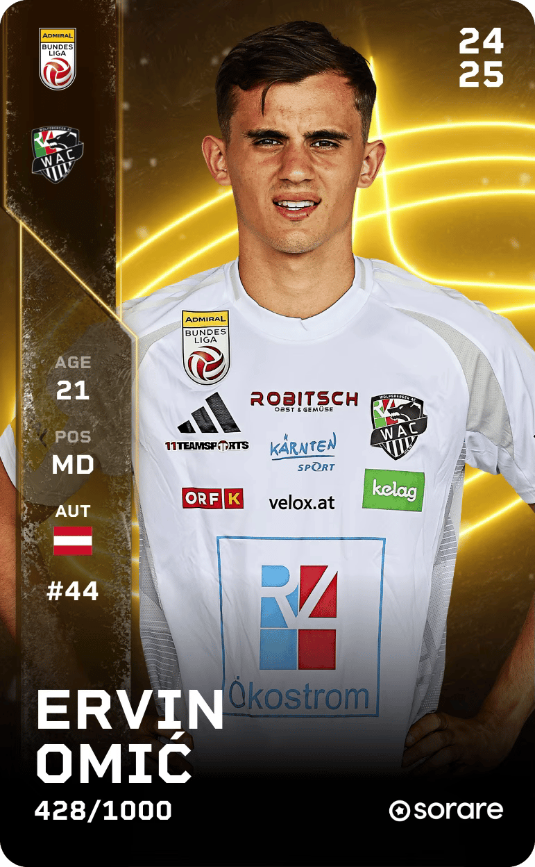 Ervin Omić 2024-25 • Limited 428/1000