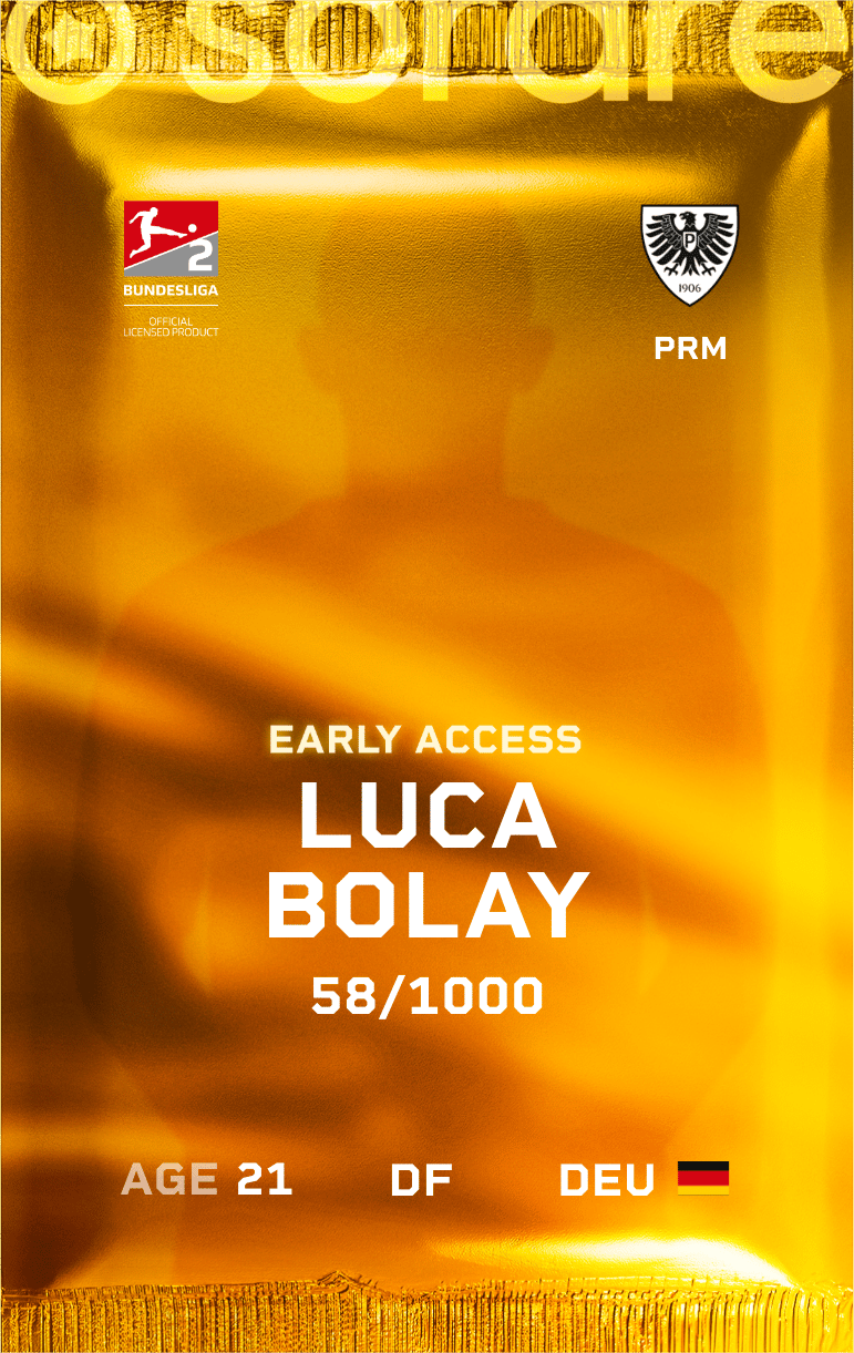 Luca Bolay 2024-25 • Limited 58/1000