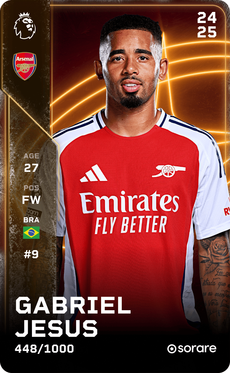 Gabriel Jesus 2024-25 • Limited 448/1000