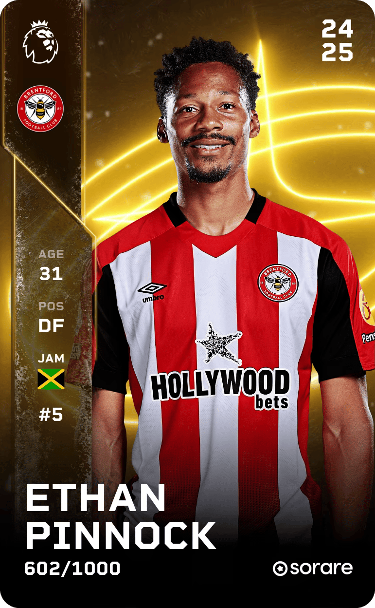 Ethan Pinnock 2024-25 • Limited 602/1000