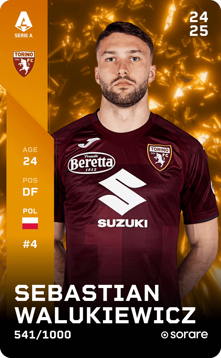 Sebastian Walukiewicz 2024-25 • Limited 541/1000