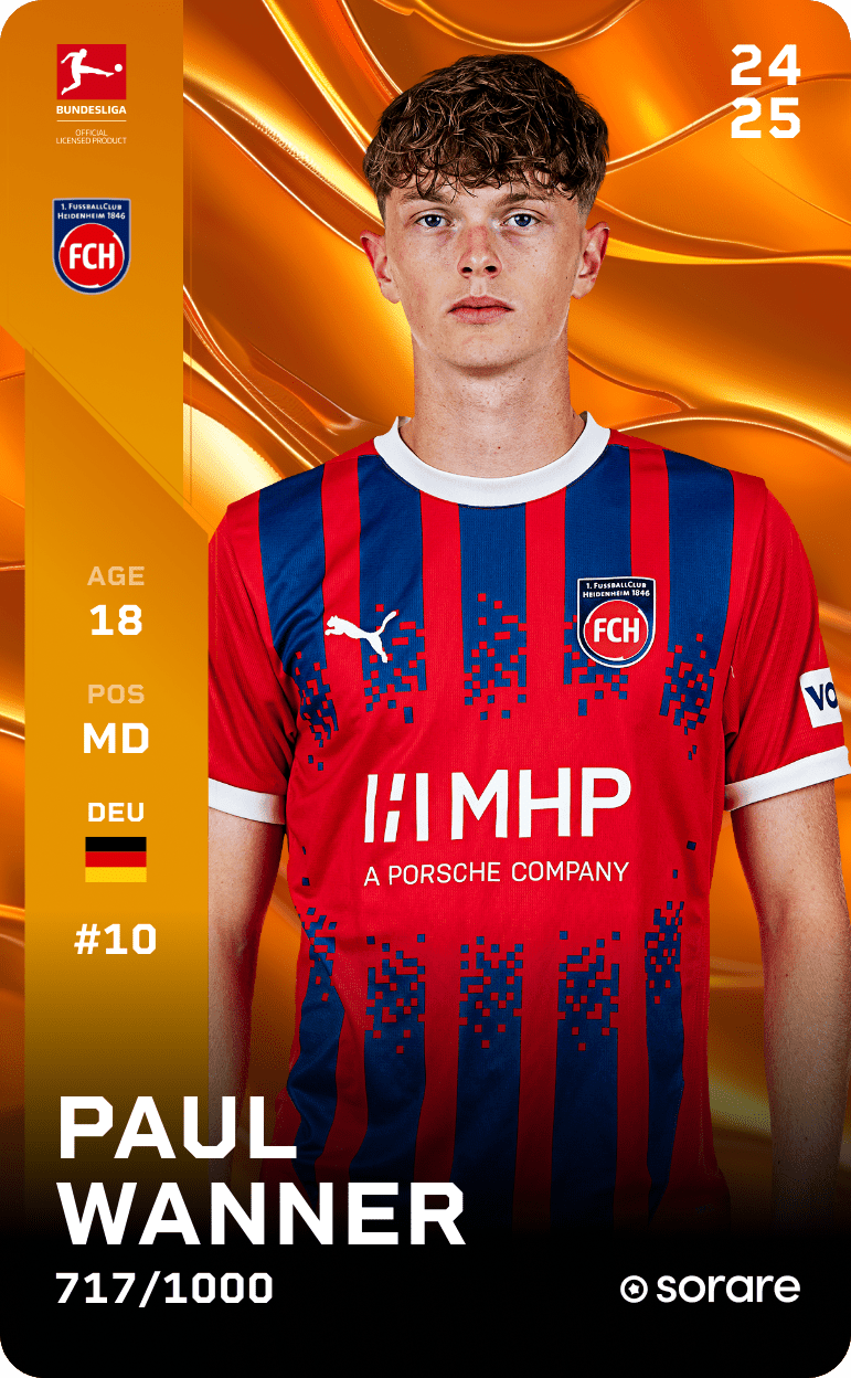 Paul Wanner 2024-25 • Limited 717/1000