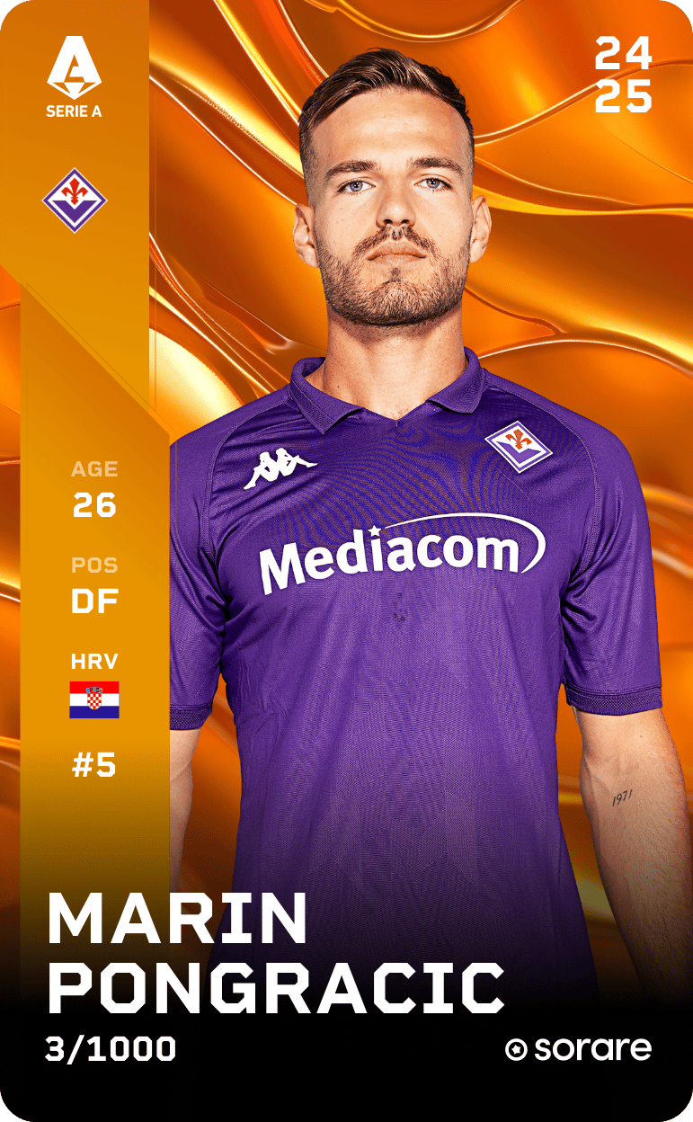 Marin Pongracic 2024-25 • Limited 3/1000