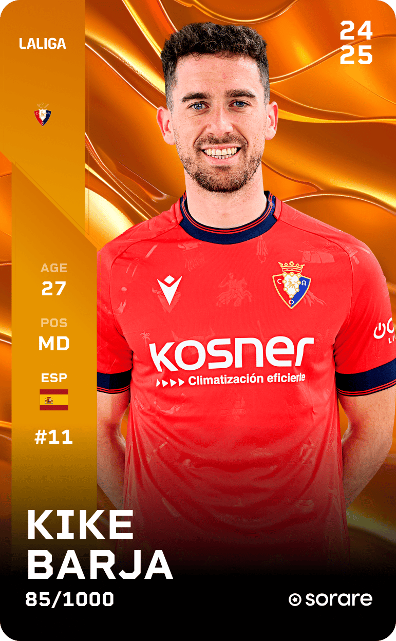 Kike Barja 2024-25 • Limited 85/1000