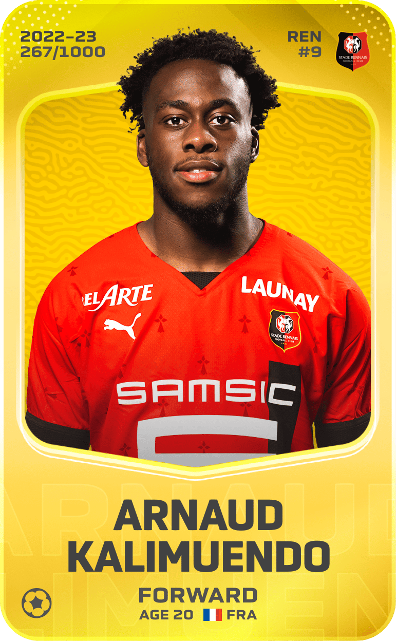 Arnaud Kalimuendo 2022-23 • Limited 267/1000