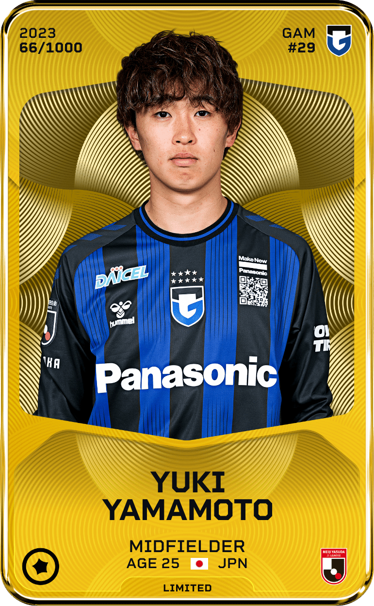 Yuki Yamamoto 2023-24 • Limited 66/1000