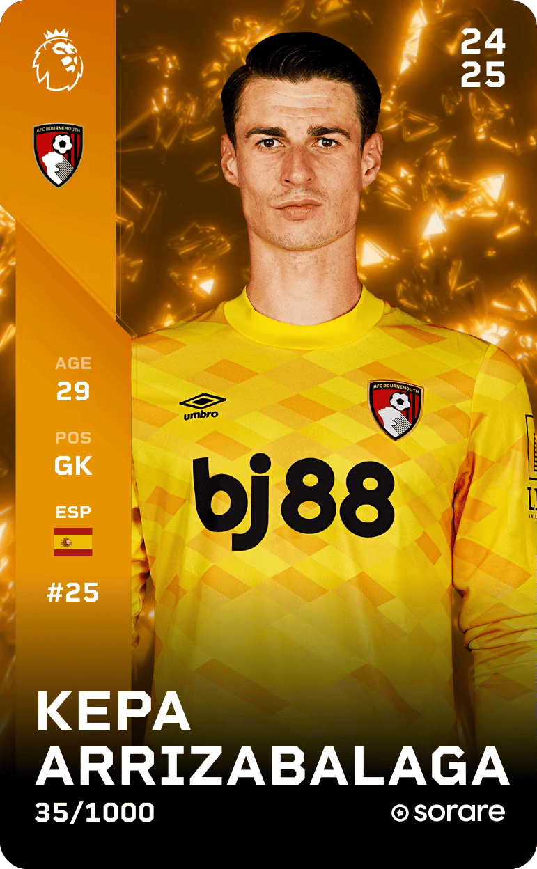 Kepa Arrizabalaga 2024-25 • Limited 35/1000