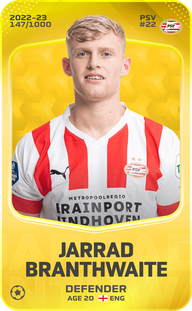 Jarrad Branthwaite 2022-23 • Limited 147/1000