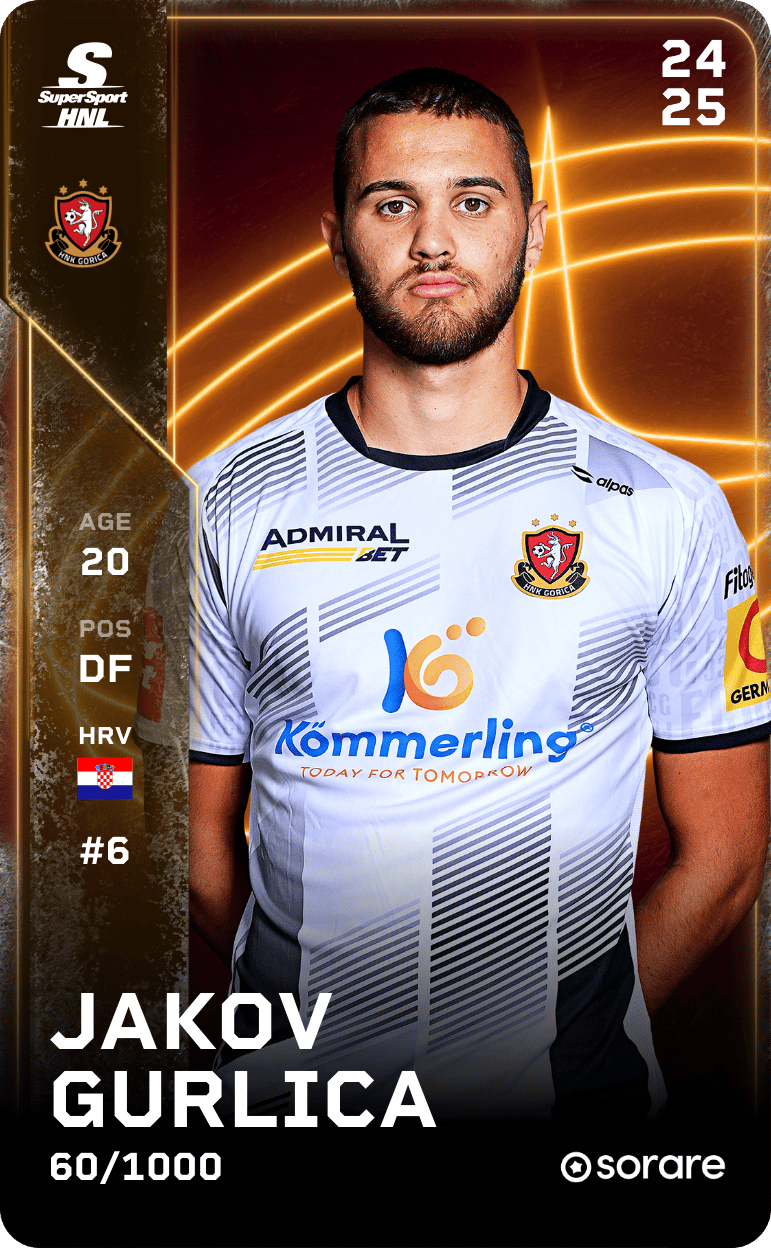 Jakov Gurlica 2024-25 • Limited 60/1000