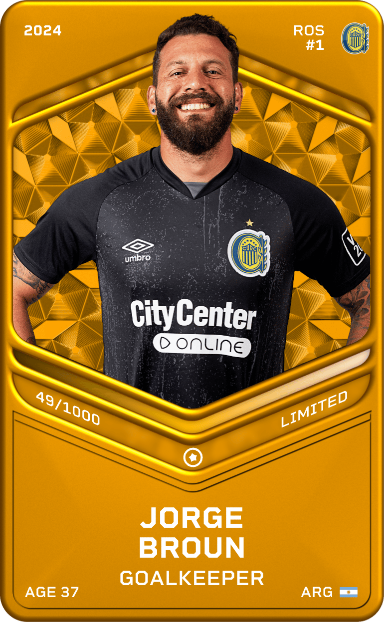 Jorge Broun 2024-25 • Limited 49/1000