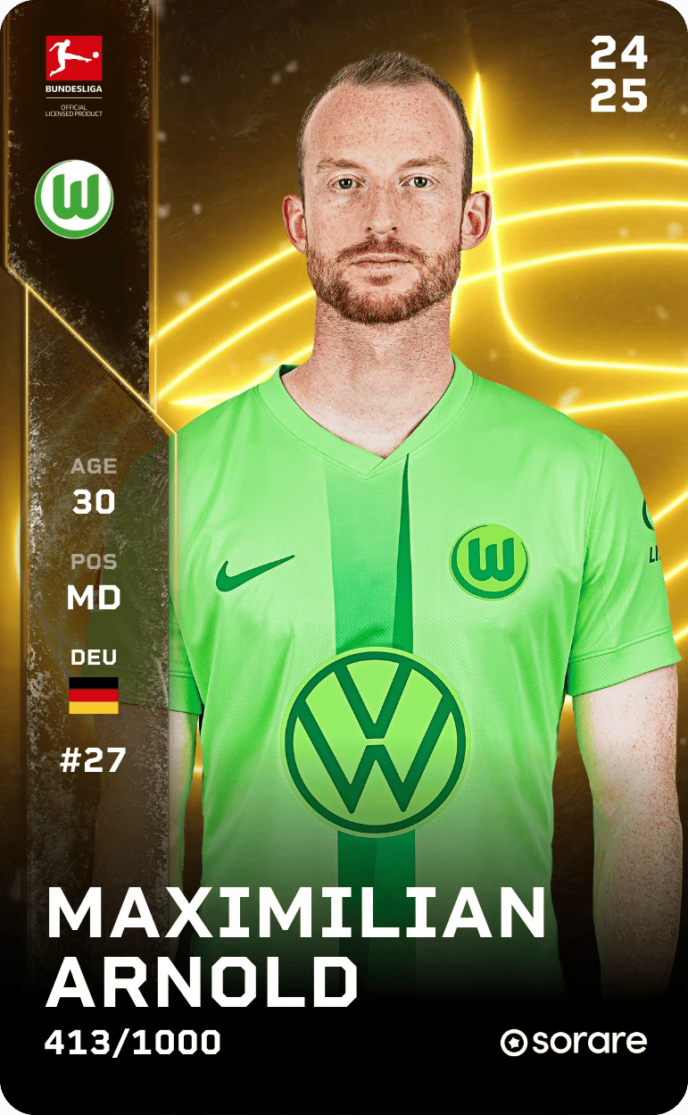 Maximilian Arnold 2024-25 • Limited 413/1000