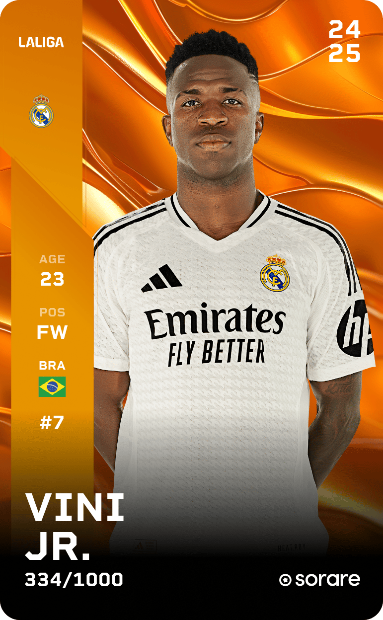 Vinícius Júnior 2024-25 • Limited 334/1000