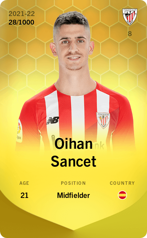 Oihan Sancet 2021-22 • Limited 28/1000